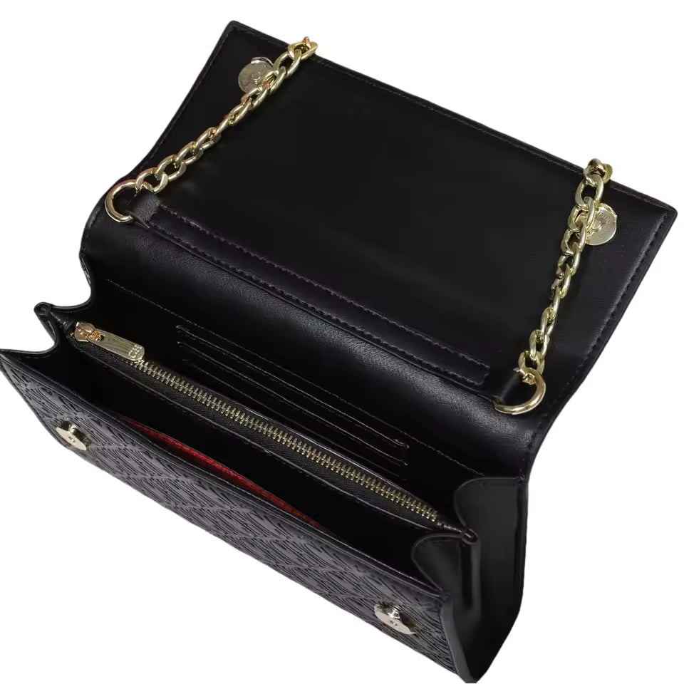 CH Exquisite Craftsmanship Women's Crossbody Bag Light Luxury Design Chain Bag Letter Elements Color Blocked Women's Chain Bag
